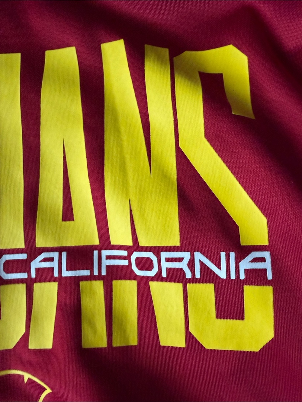 USC Trojans Red Pullover Hoodie - Picture 5 of 7